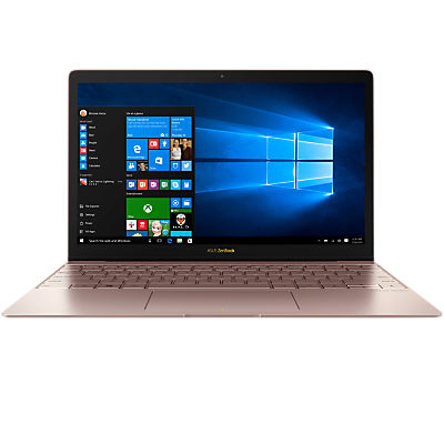 ASUS Zenbook 3 Laptop, Intel Core i7, 16GB RAM, 512GB SSD, 12.5 HD Screen, Rose Gold ASUS Zenbook 3 Laptop, Intel Core i7, 16GB RAM, 512GB SSD, 12.5 HD Screen, Rose Gold